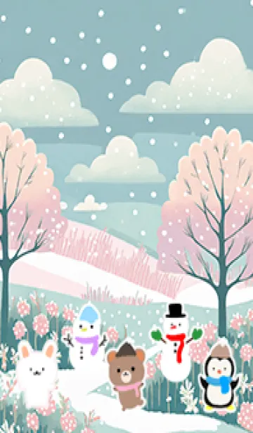 [LINE着せ替え] 可愛い北欧風着せかえ(Winter-71)の画像1