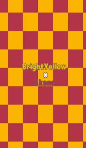 [LINE着せ替え] 山吹色■茜色.TKCの画像1