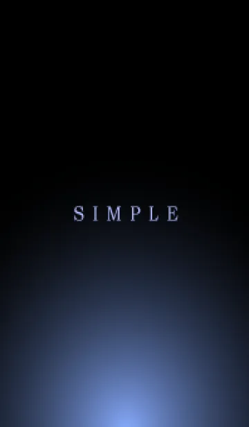 [LINE着せ替え] SIMPLE LIGHT -BLACK- 13の画像1