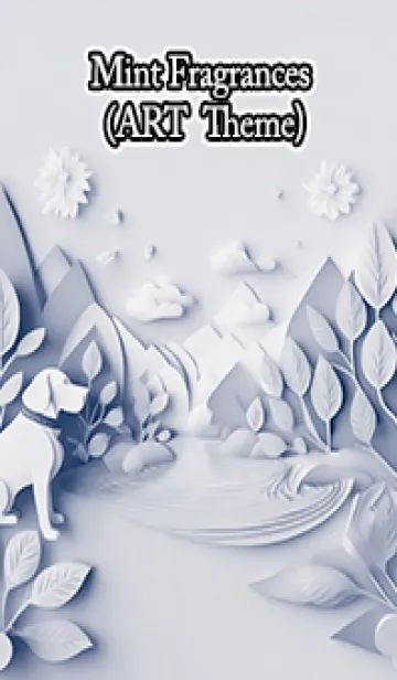 [LINE着せ替え] Mint Fragrance ART Theme68の画像1