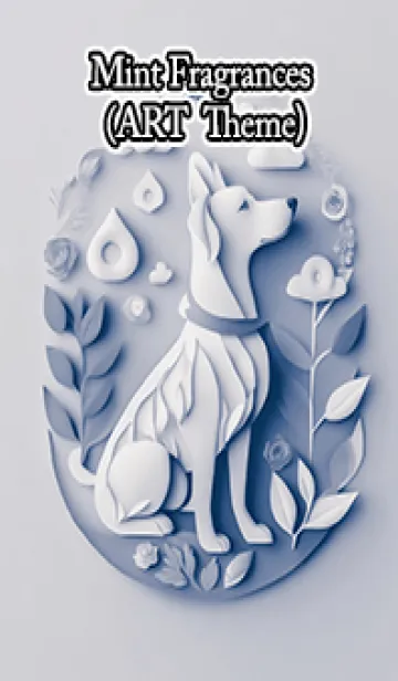 [LINE着せ替え] Mint Fragrance ART Theme67の画像1