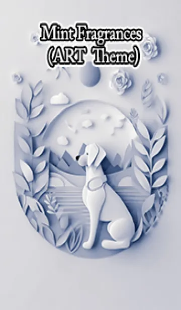 [LINE着せ替え] Mint Fragrance ART Theme65の画像1