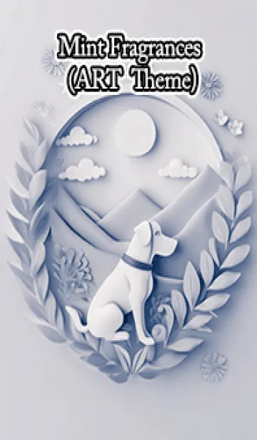 [LINE着せ替え] Mint Fragrance ART Theme61の画像1