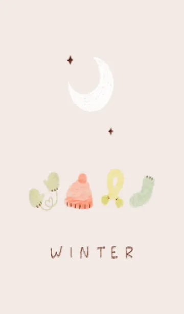 [LINE着せ替え] pinkbrown♡WINTER08_1の画像1