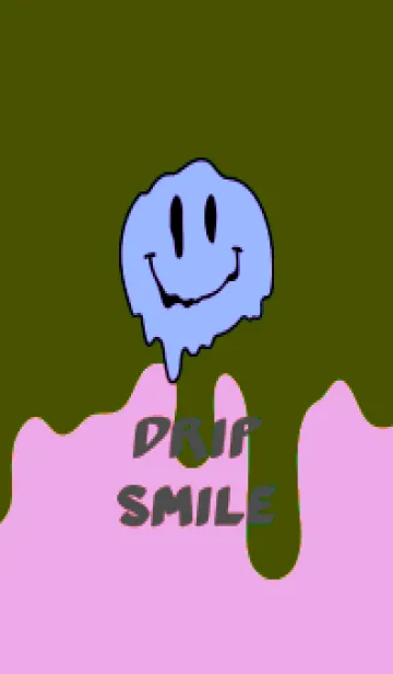 [LINE着せ替え] ドリップ スマイル .36の画像1