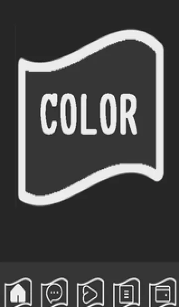 [LINE着せ替え] bw color P42の画像1