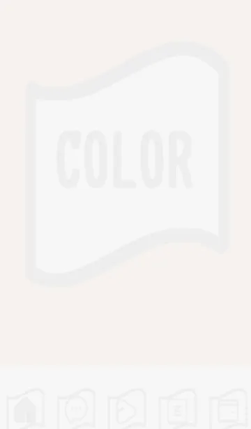 [LINE着せ替え] beige color P41の画像1