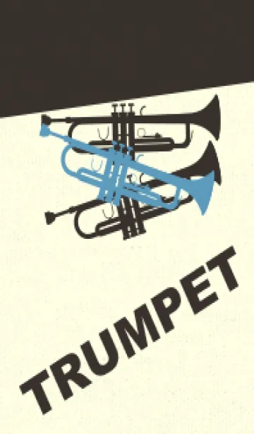 [LINE着せ替え] Trumpet CLR アクアグレイの画像1