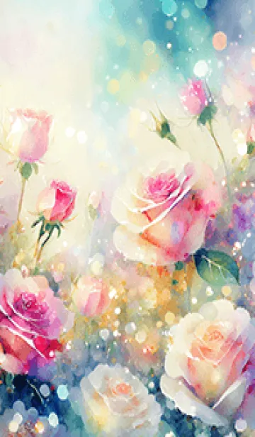 [LINE着せ替え] 薔薇(バラ)の花の着せかえ(R42)の画像1