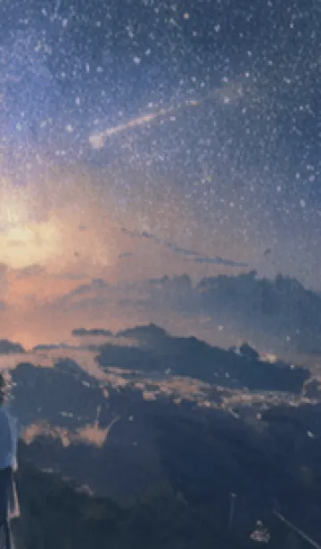 [LINE着せ替え] 秋の夜空#KaE324。の画像1