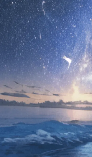 [LINE着せ替え] 秋の夜空#KaF216。の画像1