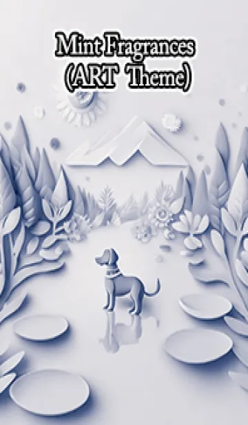[LINE着せ替え] Mint Fragrance ART Theme71の画像1