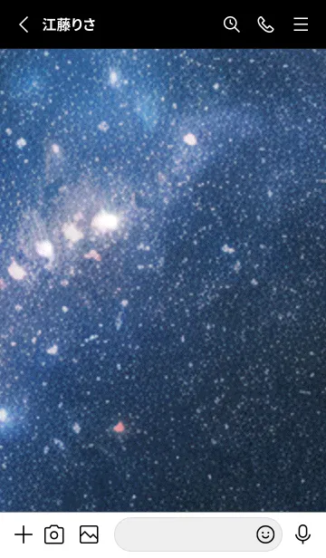 [LINE着せ替え] 秋の夜空#KaF224。の画像2