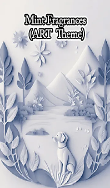 [LINE着せ替え] Mint Fragrance ART Theme72の画像1