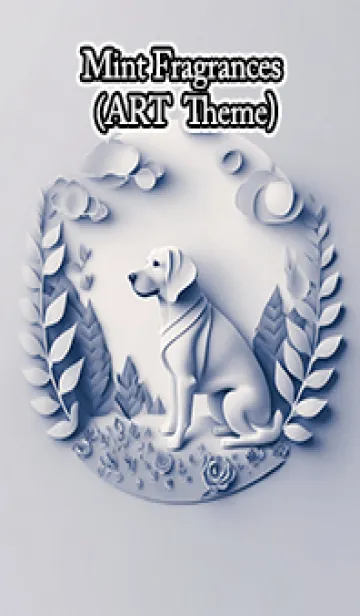 [LINE着せ替え] Mint Fragrance ART Theme73の画像1