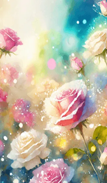 [LINE着せ替え] 薔薇(バラ)の花の着せかえ(R66)の画像1