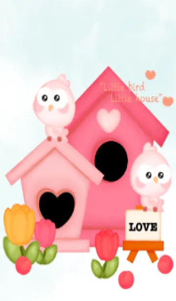 [LINE着せ替え] Little birdhouse 71の画像1