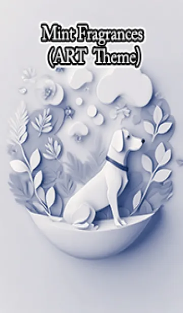 [LINE着せ替え] Mint Fragrance ART Theme74の画像1