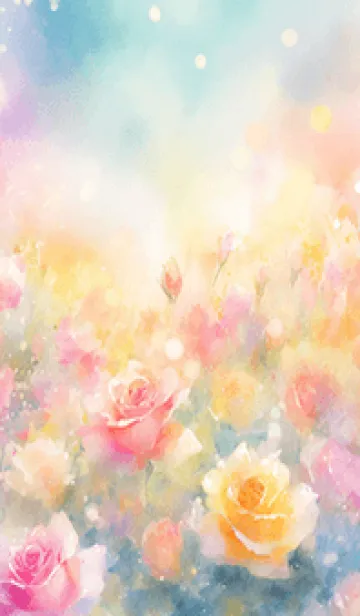 [LINE着せ替え] 薔薇(バラ)の花の着せかえ(R67)の画像1