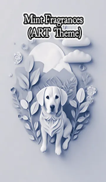 [LINE着せ替え] Mint Fragrance ART Theme77の画像1