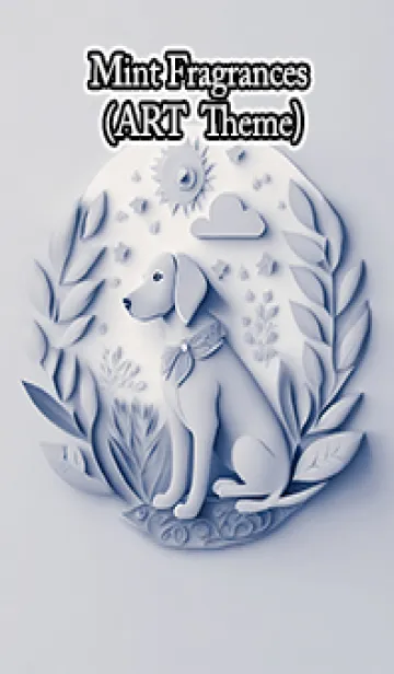 [LINE着せ替え] Mint Fragrance ART Theme78の画像1