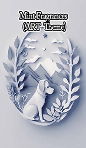 [LINE着せ替え] Mint Fragrance ART Theme79の画像1