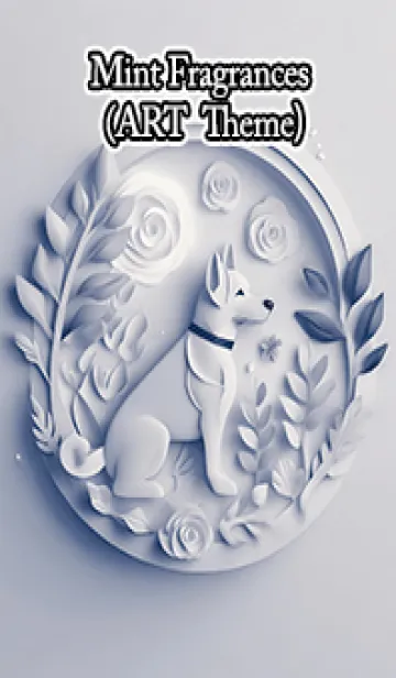 [LINE着せ替え] Mint Fragrance ART Theme80の画像1