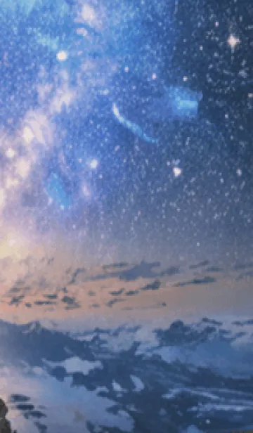 [LINE着せ替え] 秋の夜空#KaF215。の画像1