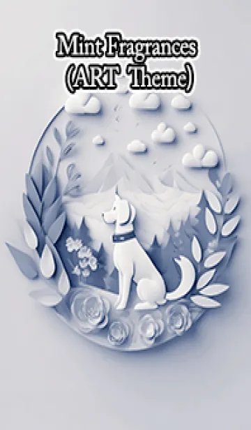[LINE着せ替え] Mint Fragrance ART Theme84の画像1