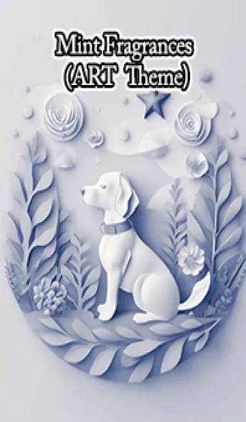 [LINE着せ替え] Mint Fragrance ART Theme86の画像1