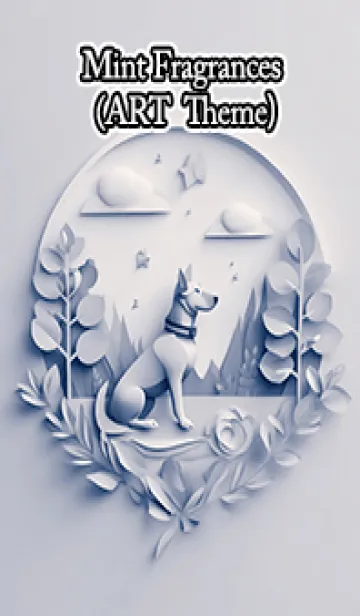 [LINE着せ替え] Mint Fragrance ART Theme87の画像1