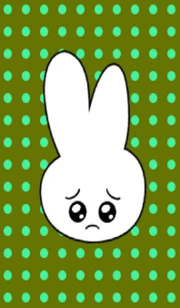 [LINE着せ替え] ぴえん うさぎ 124の画像1