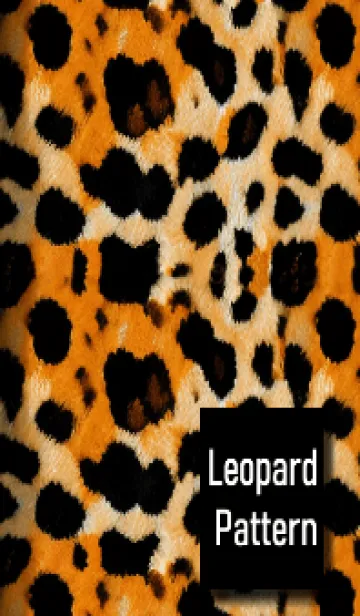 [LINE着せ替え] Leopard pattern（ファー素材）の画像1