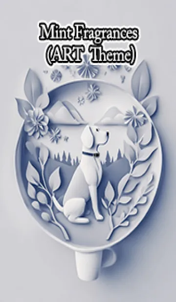 [LINE着せ替え] Mint Fragrance ART Theme88の画像1