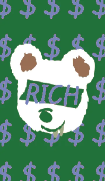 [LINE着せ替え] リッチ ベア 61の画像1