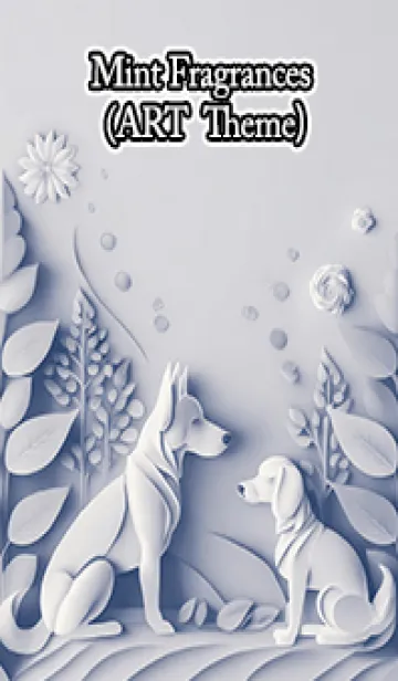 [LINE着せ替え] Mint Fragrance ART Theme89の画像1