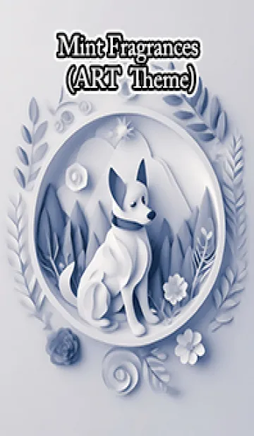 [LINE着せ替え] Mint Fragrance ART Theme90の画像1