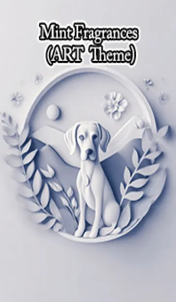 [LINE着せ替え] Mint Fragrance ART Theme91の画像1