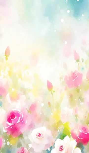 [LINE着せ替え] 薔薇(バラ)の花の着せかえ(R74)の画像1