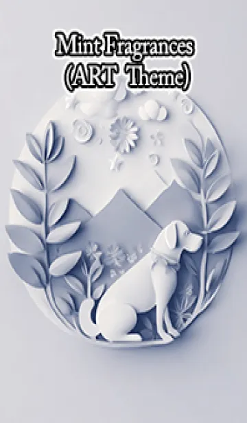 [LINE着せ替え] Mint Fragrance ART Theme93の画像1