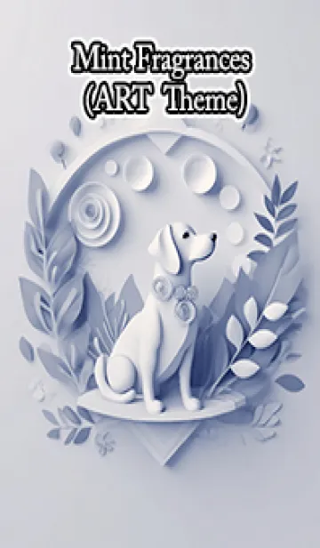 [LINE着せ替え] Mint Fragrance ART Theme94の画像1