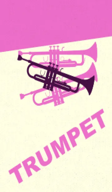 [LINE着せ替え] Trumpet CLR 紫紺の画像1