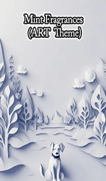 [LINE着せ替え] Mint Fragrance ART Theme96の画像1