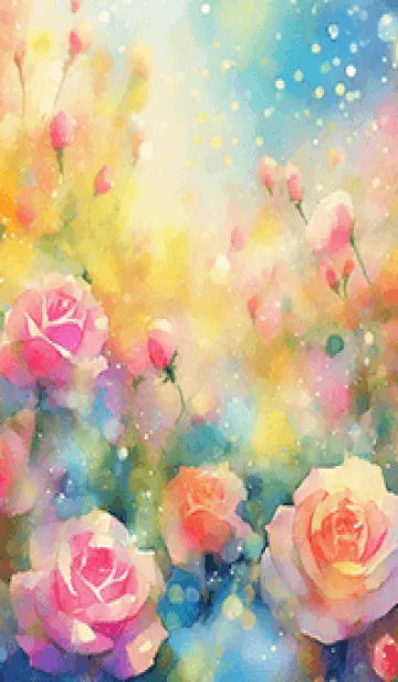 [LINE着せ替え] 薔薇(バラ)の花の着せかえ(R78)の画像1