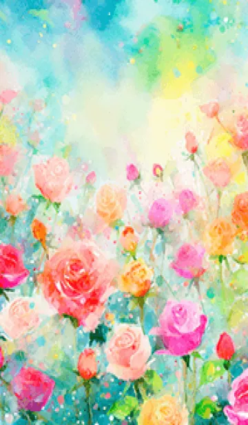 [LINE着せ替え] 薔薇(バラ)の花の着せかえ(R79)の画像1