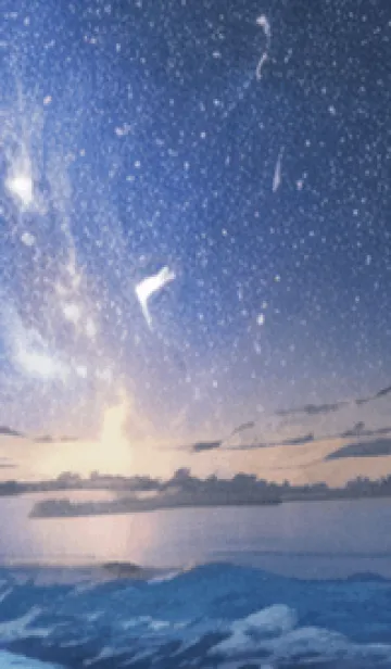 [LINE着せ替え] 秋の夜空#KaF227。の画像1