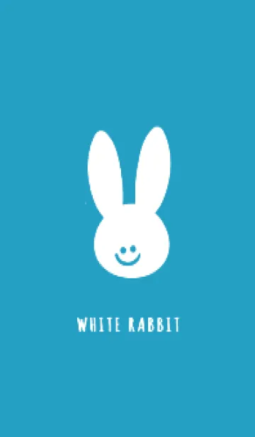 [LINE着せ替え] ホワイト ラビット .19の画像1