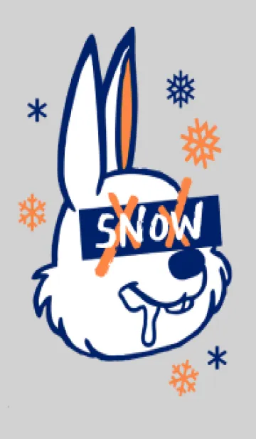 [LINE着せ替え] スノーラビット .1の画像1