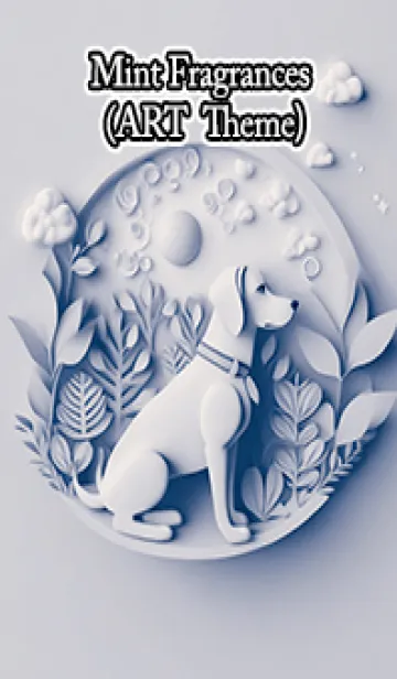 [LINE着せ替え] Mint Fragrance ART Theme108の画像1