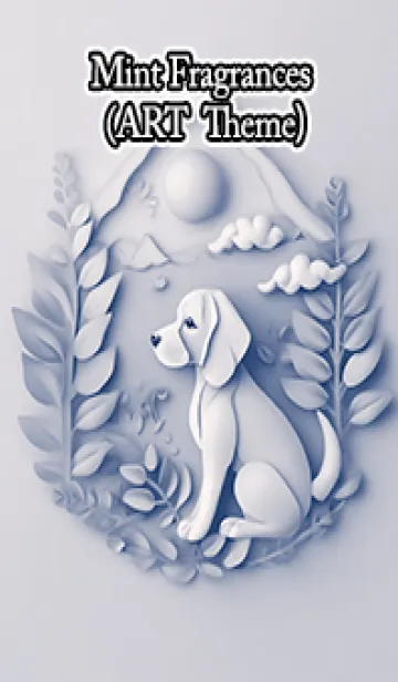 [LINE着せ替え] Mint Fragrance ART Theme109の画像1